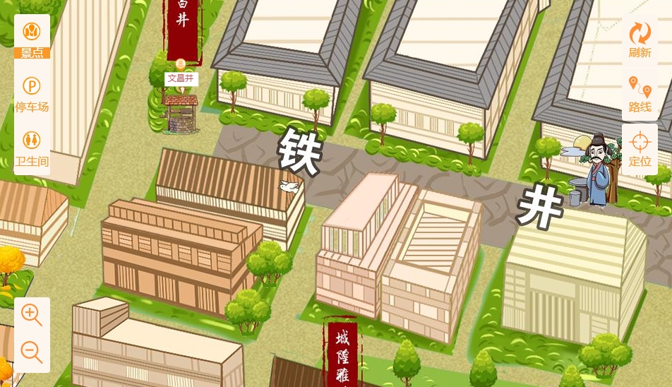 宜春智慧景区：手绘地图与语音导览的完美融合