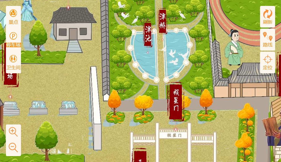 宜春手绘地图景区语音讲解导览系统：智慧景区建设的基石