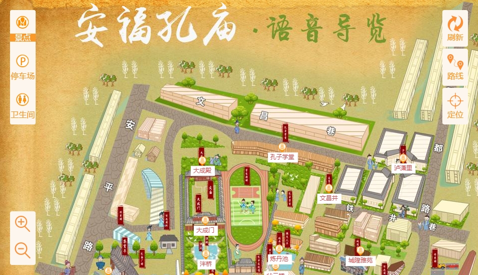 宜春手绘地图：智慧景区智能化服务的延伸